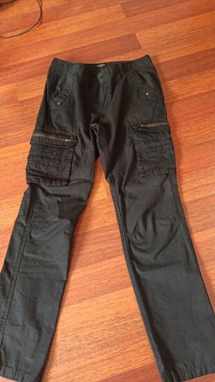LCW Siyah Erkek Kargo Pantolon