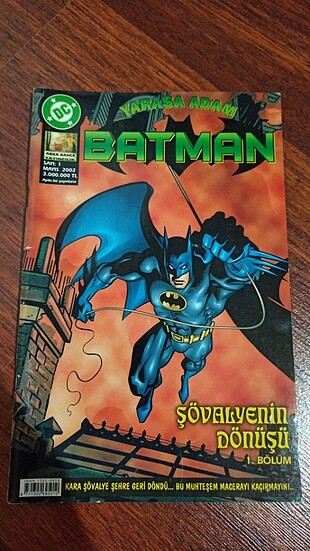 Batman: Şövalyenin Dönüşü Sayı 1 - Mayıs 2002