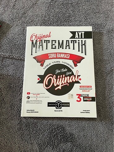 Orjinal matematik tyt ayt