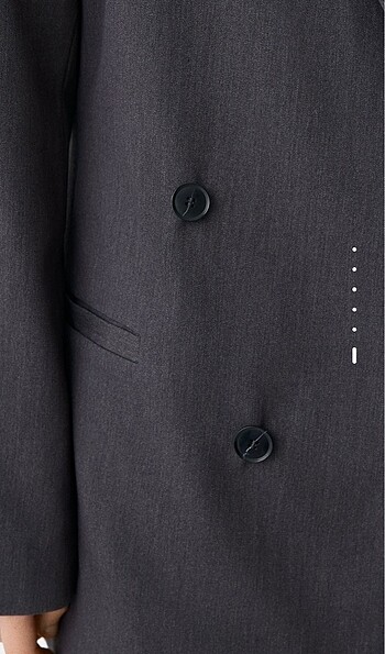 s Beden Bershka slim fit dökümlü blazer