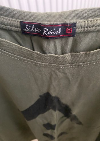 Haki Erkek Baskılı Tişört - Görsel 3