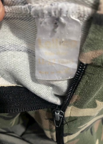 Erkek Çocuk Kamuflaj Fermuarlı Kapüşonlu Yelek - Görsel 3