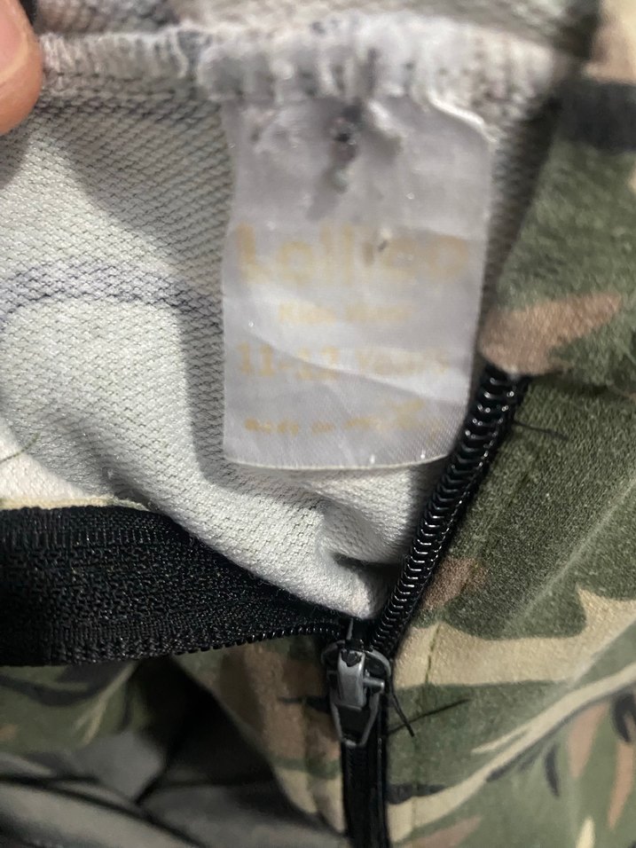 Erkek Çocuk Kamuflaj Fermuarlı Kapüşonlu Yelek - Görsel 3