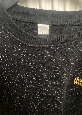 Jack Wolfskin Siyah Erkek Çocuk Sweatshirt - Görsel 3