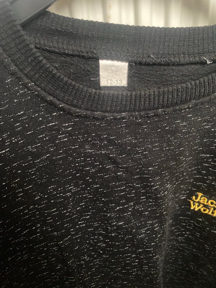 Jack Wolfskin Siyah Erkek Çocuk Sweatshirt - Görsel 3