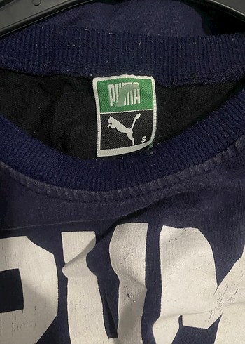 Puma Baskılı Lacivert Kadın Sweatshirt - Görsel 3