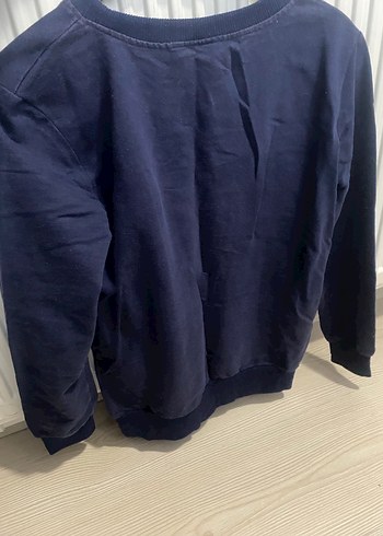 Puma Baskılı Lacivert Kadın Sweatshirt - Görsel 2