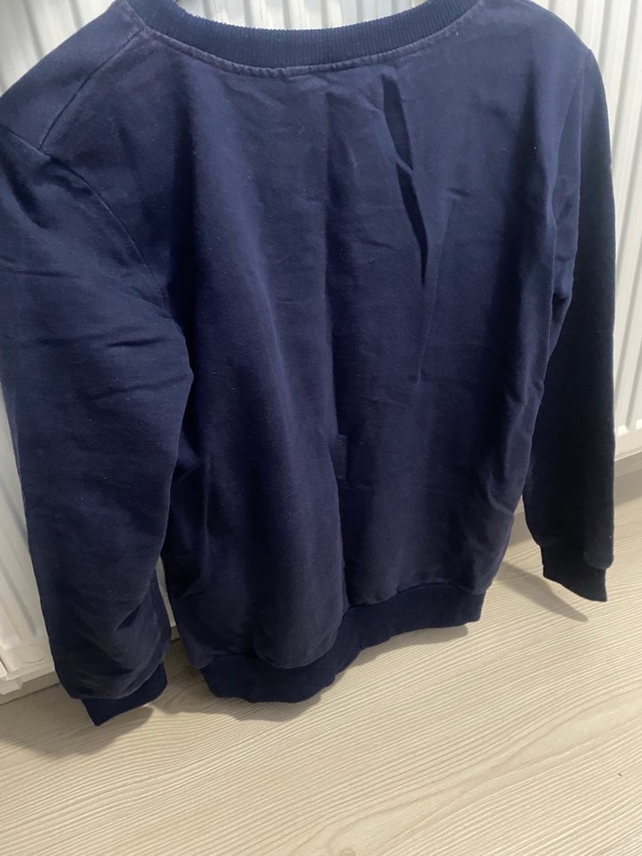 Puma Baskılı Lacivert Kadın Sweatshirt - Görsel 2