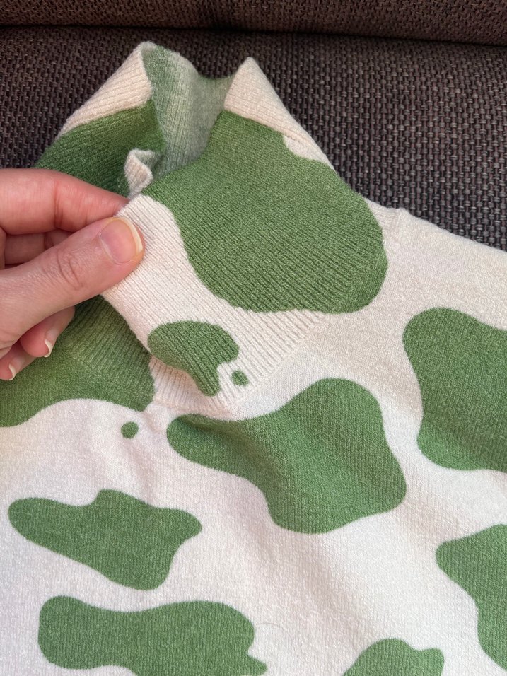 ZARA crop kazak - Görsel 3