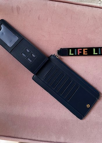 Lacivert cüzdan - Görsel 3