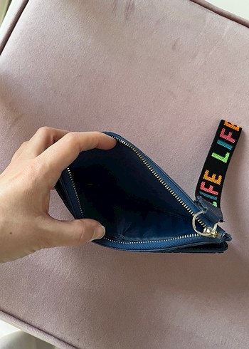 Lacivert cüzdan - Görsel 2