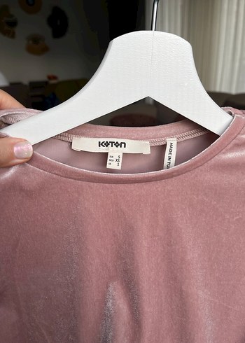 KOTON kadife bluz - Görsel 3