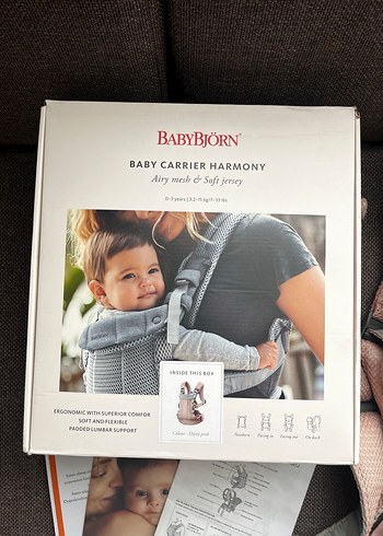 Babybjörn pembe kanguru - Görsel 7