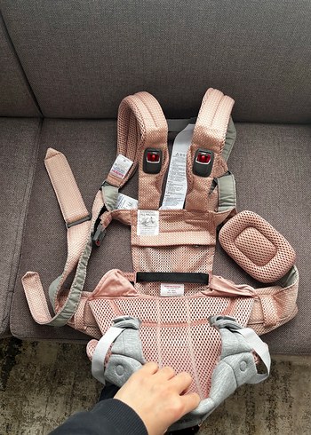 Babybjörn pembe kanguru - Görsel 5