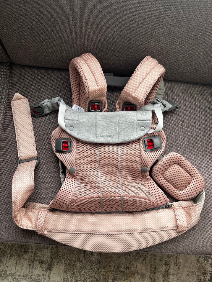 Babybjörn pembe kanguru - Görsel 3