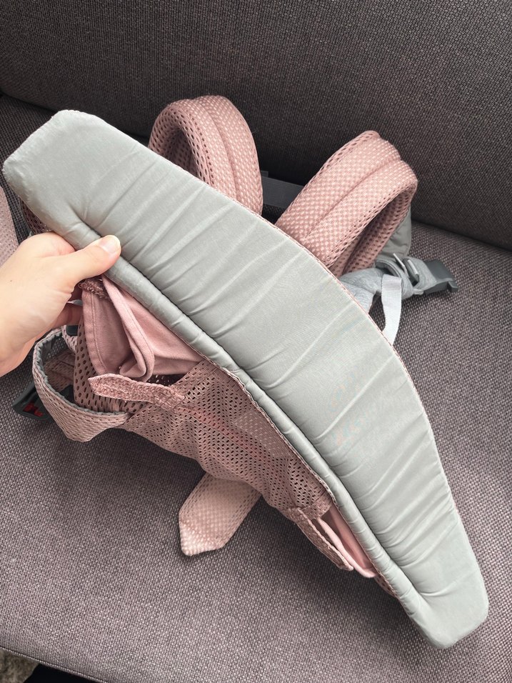 Babybjörn pembe kanguru - Görsel 4