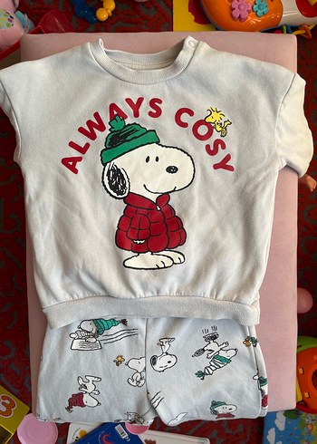 1 Yaş Beden gri Renk H&M alt üst takım