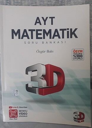 AYT MATEMATİK SORU BANKASI 3D