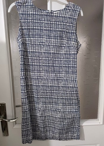 Kolsuz Kareli Desenli Kadın Elbise - Görsel 4