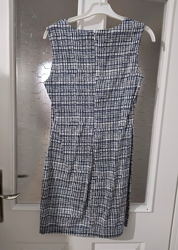 Kolsuz Kareli Desenli Kadın Elbise - Görsel 2