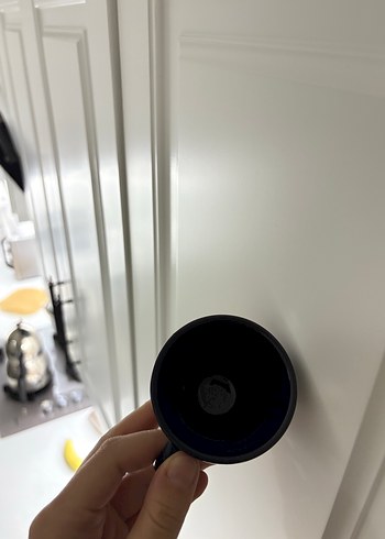 Kahverengi ve koyu renk seramik fincan seti - Görsel 4