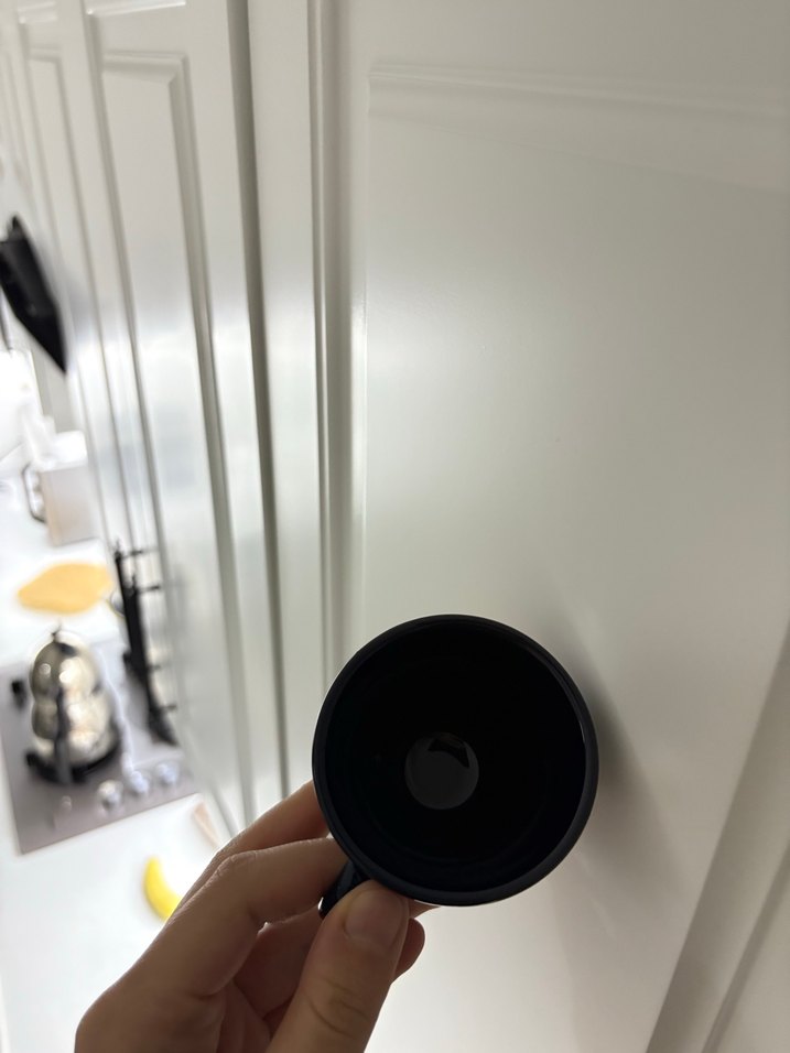 Kahverengi ve koyu renk seramik fincan seti - Görsel 4