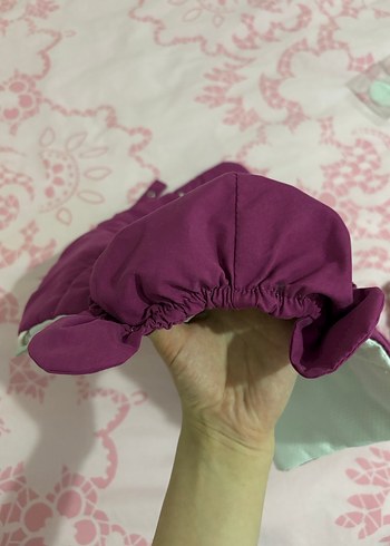 Mor Düğmeli kundak - Görsel 4