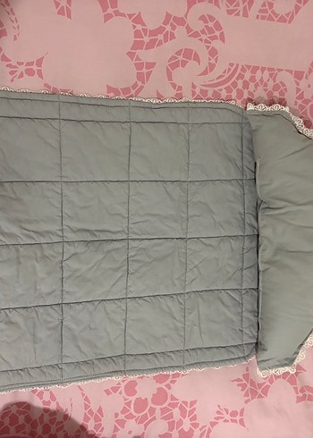 Nakışlı Gri Çocuk Battaniyesi - Görsel 2