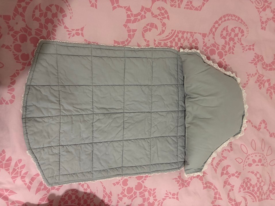 Nakışlı Gri Çocuk Battaniyesi - Görsel 2