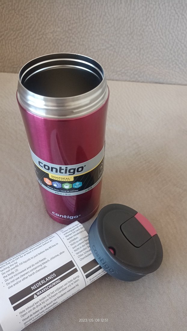 Contigo Bordo Termos Bardak 470 ml - Görsel 2