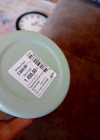 Pastel Haki Renkli  Termos Şişesi - Görsel 2