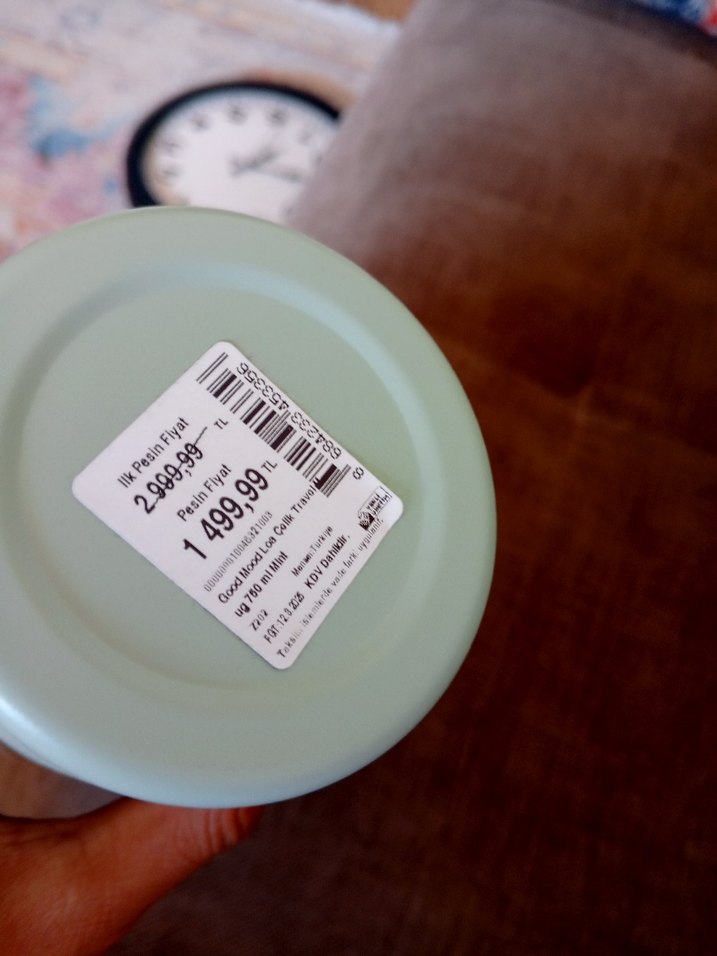 Pastel Haki Renkli  Termos Şişesi - Görsel 2