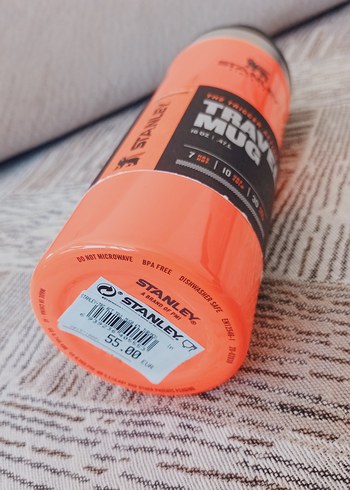 Stanley Turuncu neon Seyahat Termosu 470 ml - Görsel 2