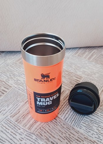 Stanley Turuncu neon Seyahat Termosu 470 ml - Görsel 3