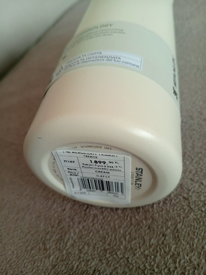 Stanley Aerolight Beyaz Parlak Termos Bardak - Görsel 4