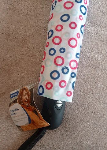 Ideenwelt Çok Renkli Kadın Şemsiye Velcro Kapamalı. otomatik - Görsel 2