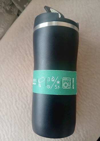 Aladdin Mocca Thermavac Siyah Termos 0.35L - Görsel 2