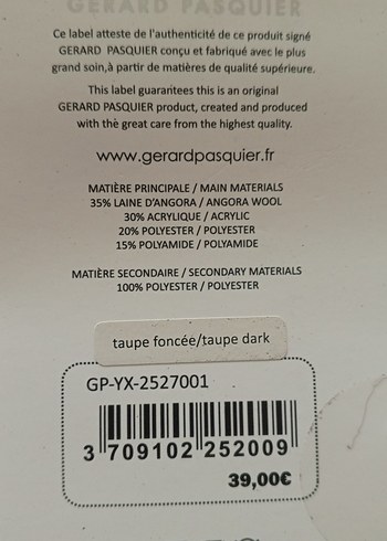 Gerard Pasquier Kürk Detaylı Kadın Yün Eldiven - Görsel 3