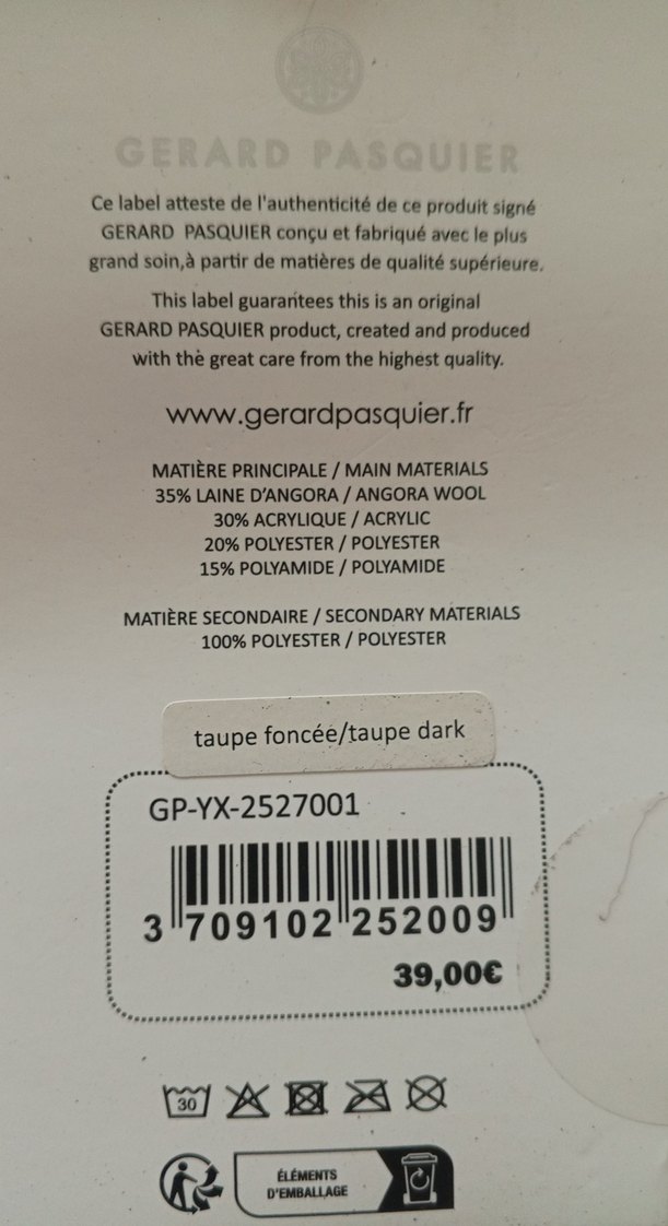 Gerard Pasquier Kürk Detaylı Kadın Yün Eldiven - Görsel 3