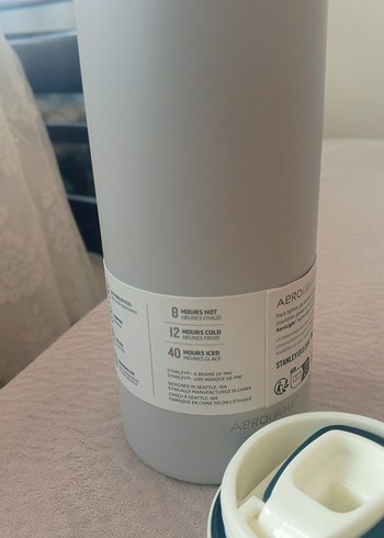 Stanley Transit Mug Termos Mat Bej - Görsel 4