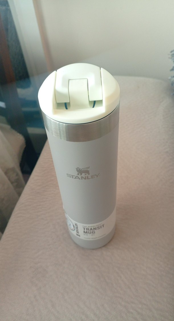 Stanley Transit Mug Termos Mat Bej - Görsel 3