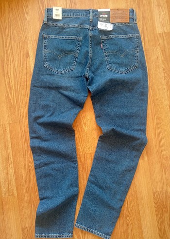 Levi's slim taper yeni sezon 31/32 size Erkek Mavi slim Fit Jean - Görsel 3