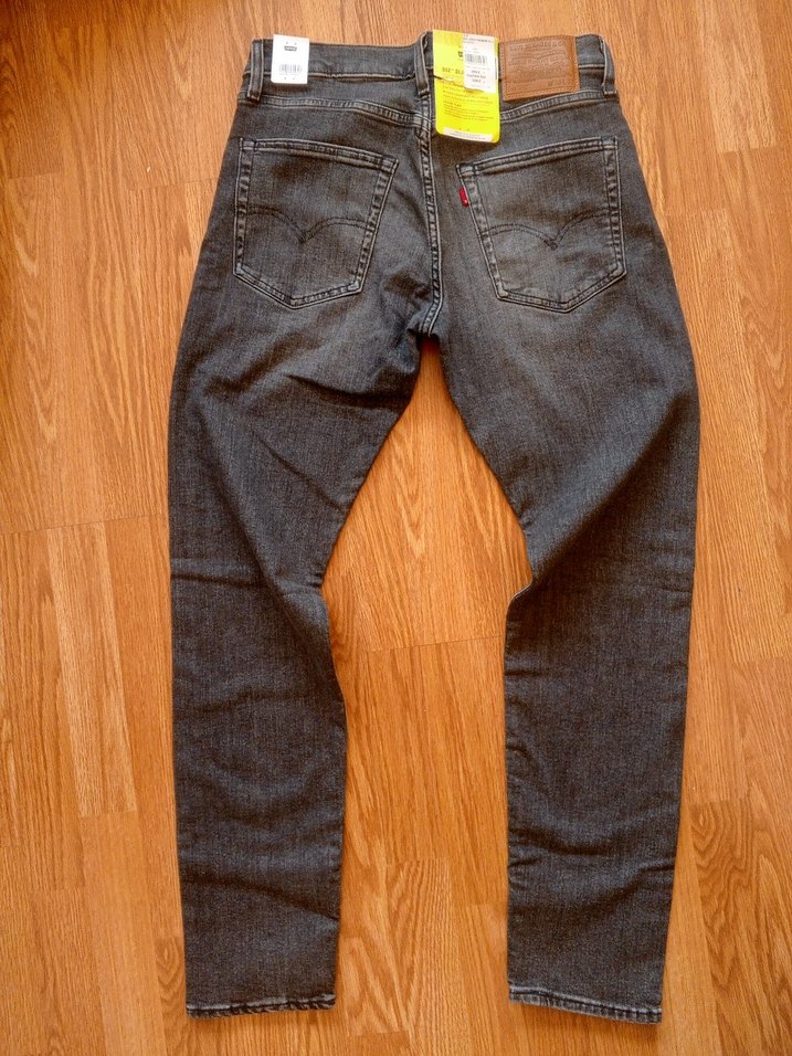 Levis 512 Richmond Power Local Erkek Gri Kot Pantolon, 30/32 - Görsel 5