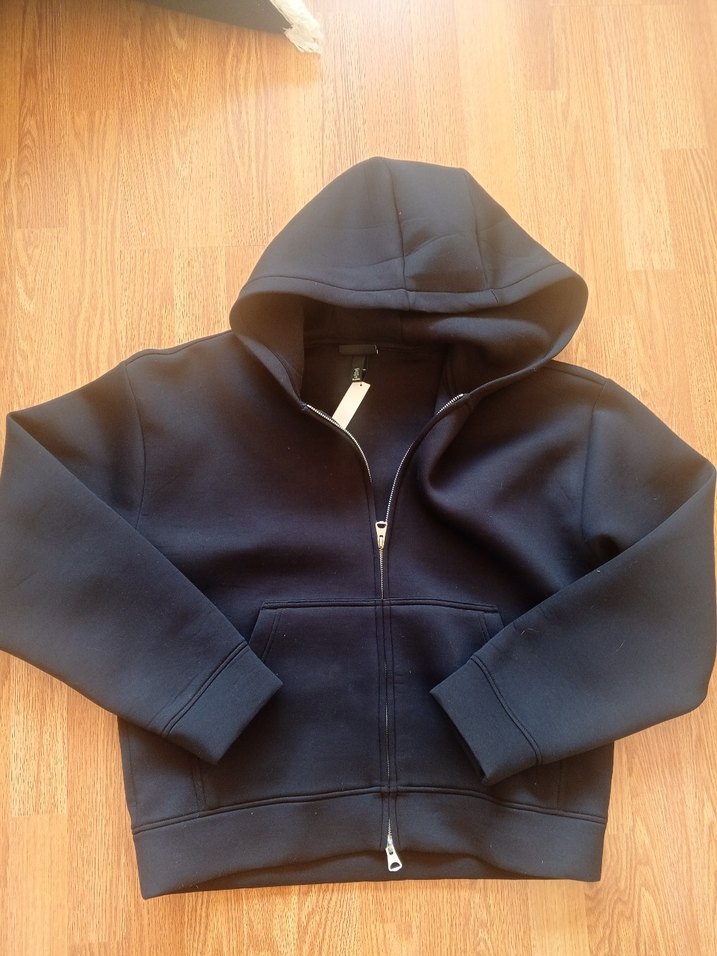 H&M scuba loose git Erkek laci Kapüşonlu Ceket - Görsel 2