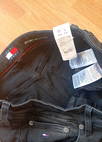 Tommy Jeans Siyah Erkek Denim Pantolon.32/32 - Görsel 6