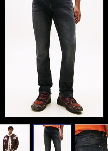 Tommy Jeans Siyah Erkek Denim Pantolon.32/32 - Görsel 2