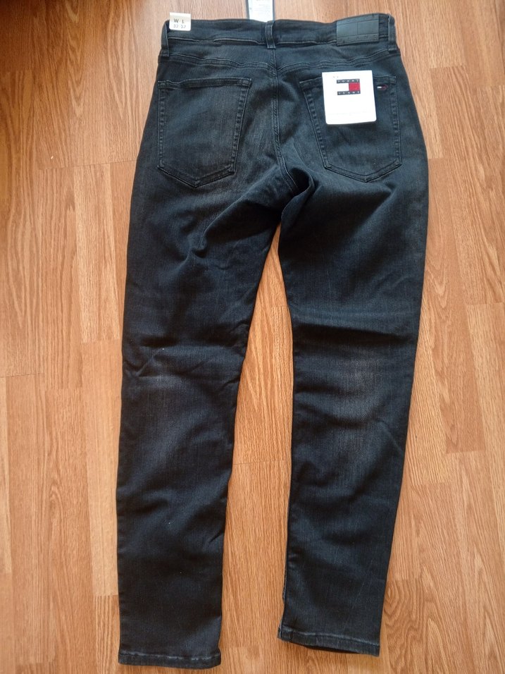 Tommy Jeans Siyah Erkek Denim Pantolon.32/32 - Görsel 5