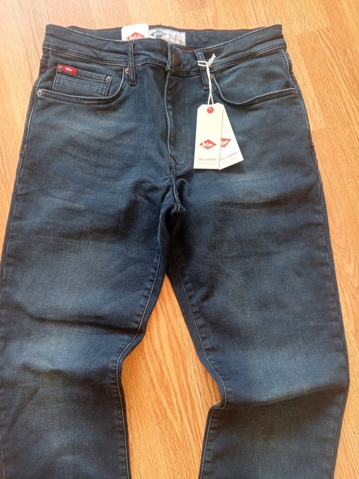 Lee Cooper Erkek Slim Straight Mavi Jean. 32/34 - Görsel 2