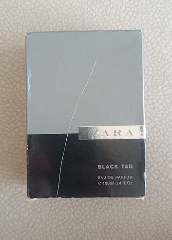 Zara Black tag 100 ml orjinal parfum