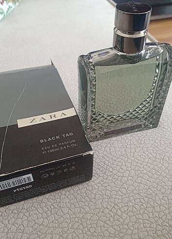  Beden Zara Black tag 100 ml orjinal parfum